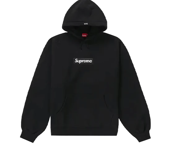 Supreme Box Logo Hooded Sweatshirt (FW23) Black