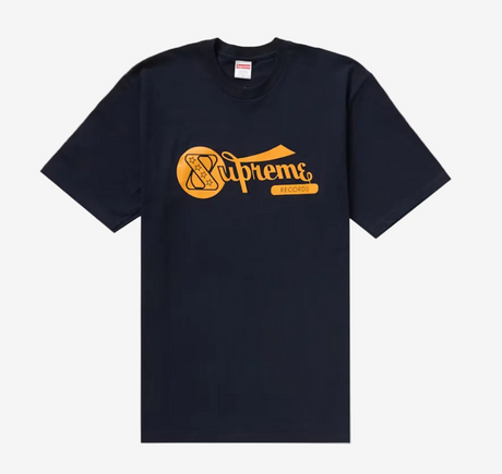 Supreme Records Tee Navy