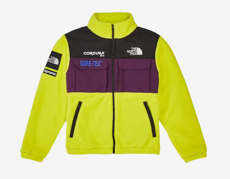 Supreme x The North Face Expedition Fleece Jacket Sulphur