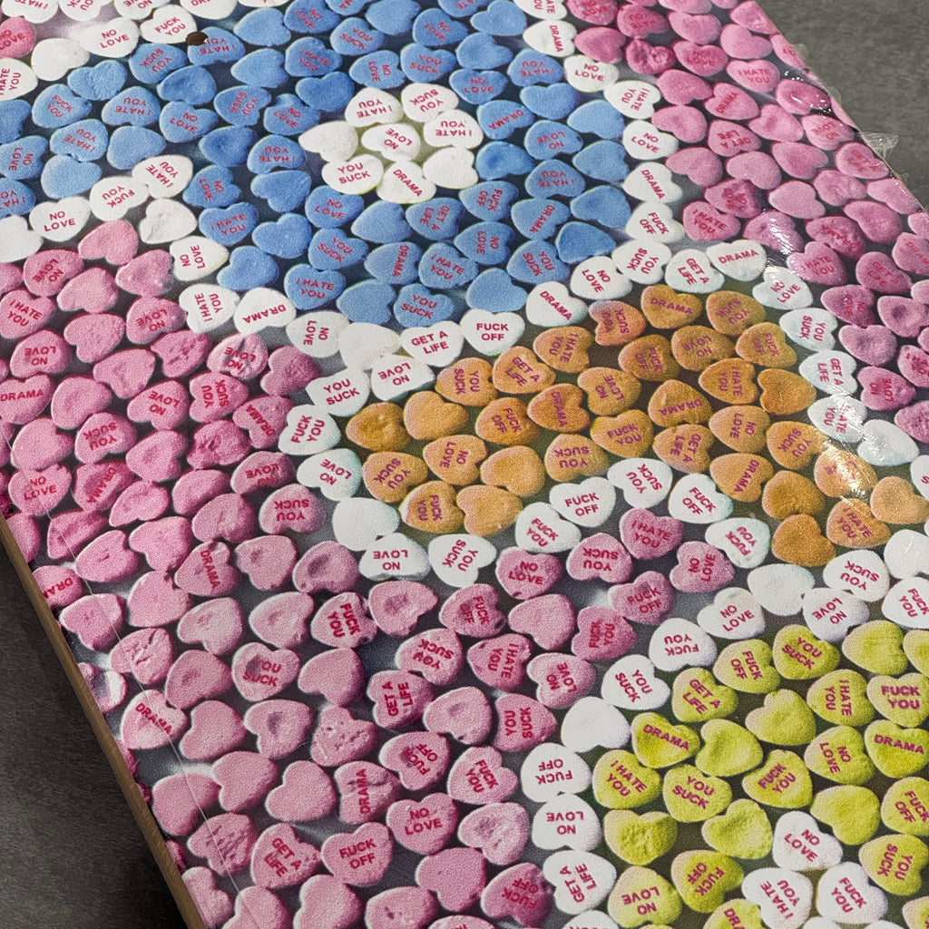 Supreme Candy Hearts Skateboard Deck Pink SS23