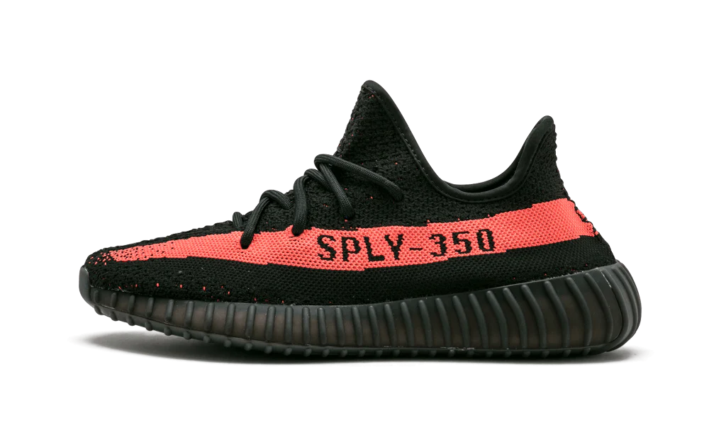 Yeezy Boost 350 V2 Core Black Red lateral image