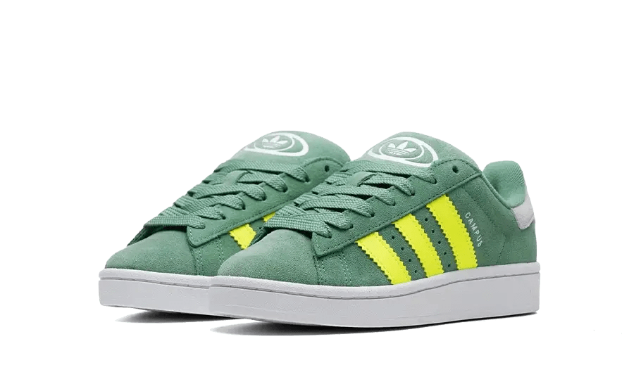 Adidas Campus 00s Preloved Green Solar Yellow IF3967 – sneaker autêntico da CollectKicks