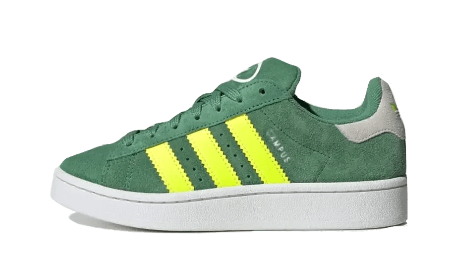 Adidas Campus 00s Preloved Green Solar Yellow IF3967 – sneaker autêntico da CollectKicks
