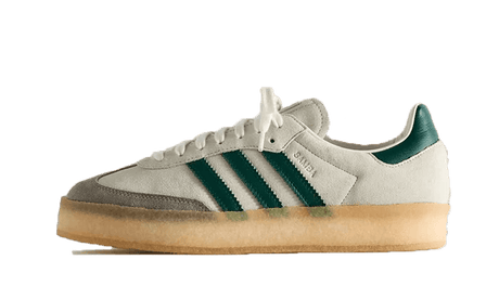 Adidas Clarks 8th Street Samba by Ronnie Fieg Chalk White Green  – sneaker autêntico da CollectKicks