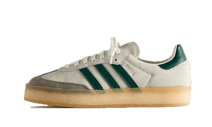 Adidas Clarks 8th Street Samba by Ronnie Fieg Chalk White Green  – sneaker autêntico da CollectKicks