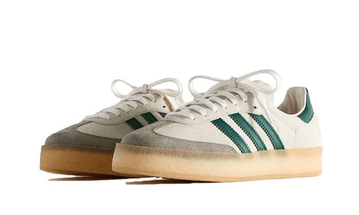 Adidas Clarks 8th Street Samba by Ronnie Fieg Chalk White Green  – sneaker autêntico da CollectKicks