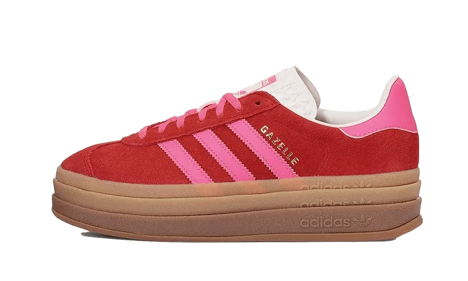 Adidas Gazelle Bold Collegiate Red Lucid Pink IH7496 – sneaker autêntico da CollectKicks