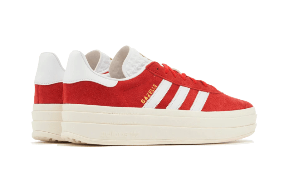 Adidas Gazelle Bold Red Cloud White  – sneaker autêntico da CollectKicks