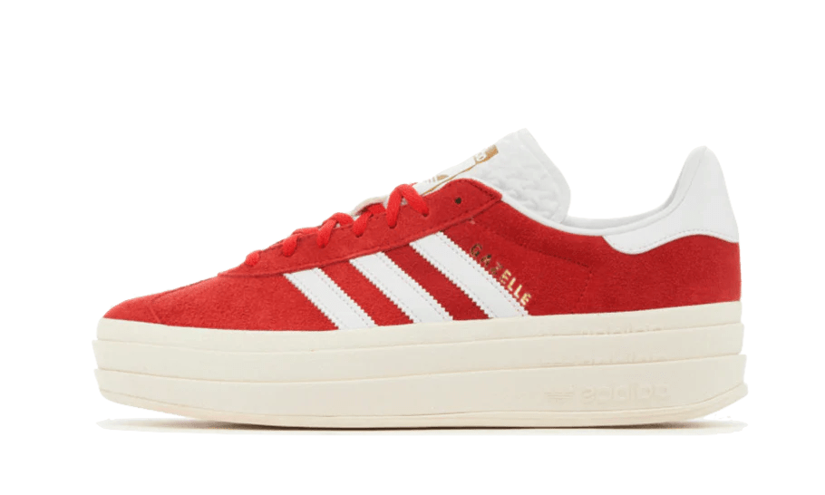 Adidas Gazelle Bold Red Cloud White  – sneaker autêntico da CollectKicks