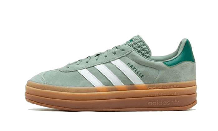 Adidas Gazelle Bold Silver Green Gum  – sneaker autêntico da CollectKicks