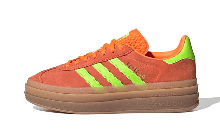 Adidas Gazelle Bold Solar Orange Solar Green  – sneaker autêntico da CollectKicks