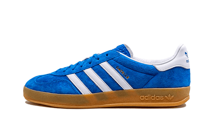 Adidas Gazelle Indoor Blue Bird Gum H06260 – sneaker autêntico da CollectKicks