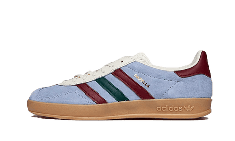 Adidas Gazelle Indoor Blue Dawn Collegiate Burgundy IG4994 – sneaker autêntico da CollectKicks