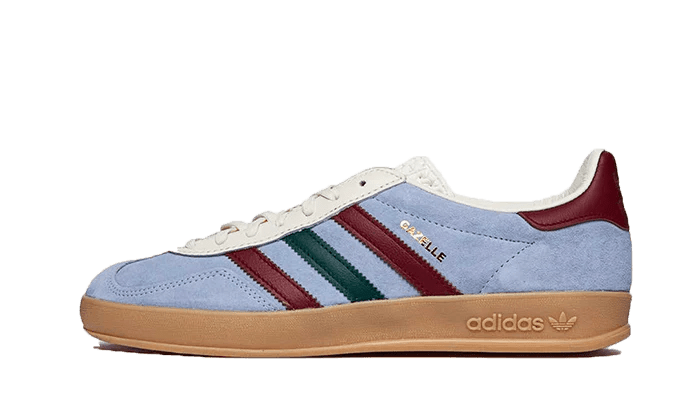 Adidas Gazelle Indoor Blue Dawn Collegiate Burgundy IG4994 – sneaker autêntico da CollectKicks