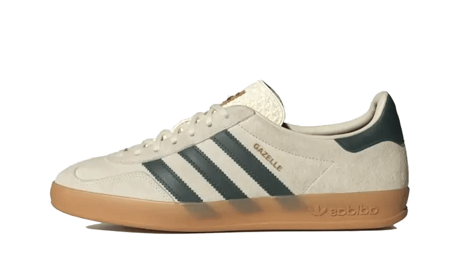 adidas gazelle silver green womens Adidas Gazelle Indoor Cream White Collegiate Green Gum |IH7502| CollectKicks