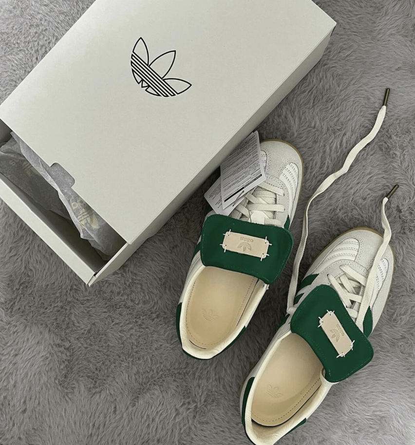 Adidas Gazelle Indoor Foot Industry Off White Green ID3518 – sneaker autêntico da CollectKicks