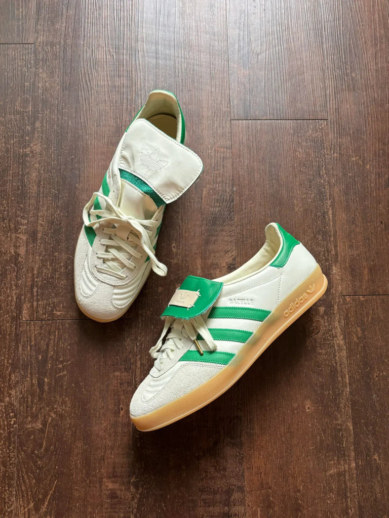 Adidas Gazelle Indoor Foot Industry Off White Green ID3518 – sneaker autêntico da CollectKicks