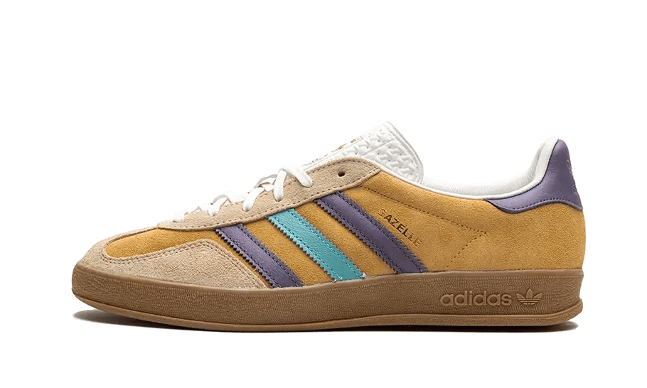 Adidas Gazelle Indoor Glow Orange Shadow Violet IG1636 – sneaker autêntico da CollectKicks