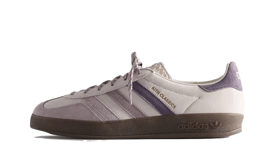 Adidas Gazelle Indoor Kith Classics Ash Purple  – sneaker autêntico da CollectKicks