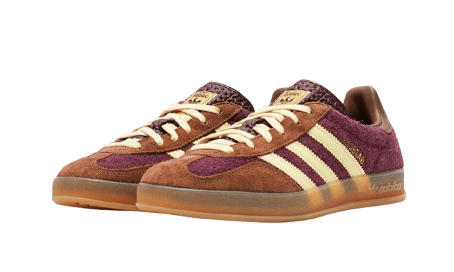 Adidas Gazelle Indoor Maroon Almost Yellow  – sneaker autêntico da CollectKicks