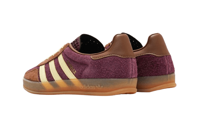 Adidas Gazelle Indoor Maroon Almost Yellow  – sneaker autêntico da CollectKicks