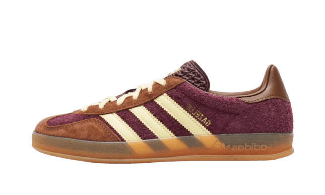 Adidas Gazelle Indoor Maroon Almost Yellow  – sneaker autêntico da CollectKicks