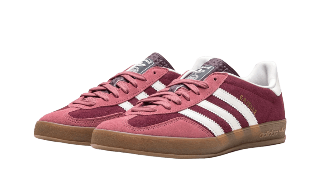 Adidas Gazelle Indoor Maroon Preloved Crimson  – sneaker autêntico da CollectKicks