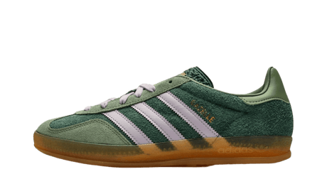 Adidas Gazelle Indoor Mineral Green Silver Dawn  – sneaker autêntico da CollectKicks