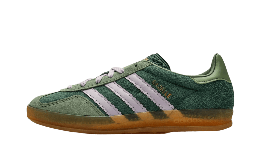 Adidas Gazelle Indoor Mineral Green Silver Dawn  – sneaker autêntico da CollectKicks
