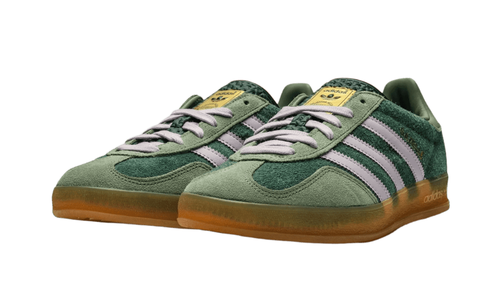 Adidas Gazelle Indoor Mineral Green Silver Dawn  – sneaker autêntico da CollectKicks