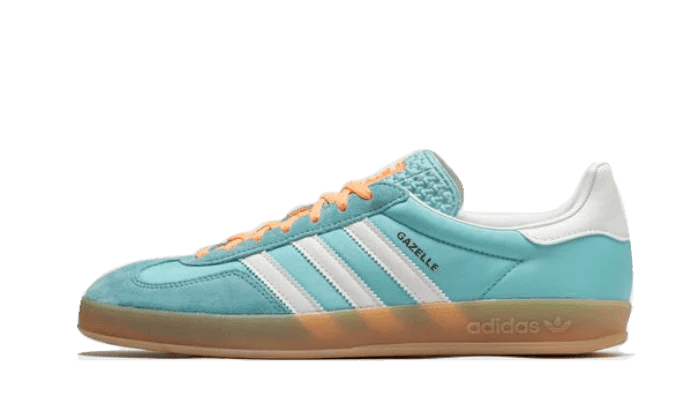 Adidas Gazelle Indoor Preloved Blue White Gum HQ9017 – sneaker autêntico da CollectKicks