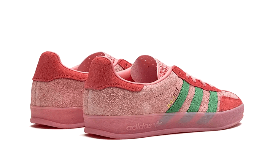 Adidas Gazelle Indoor Semi Pink Spark Preloved Scarlet IG6782 – sneaker autêntico da CollectKicks