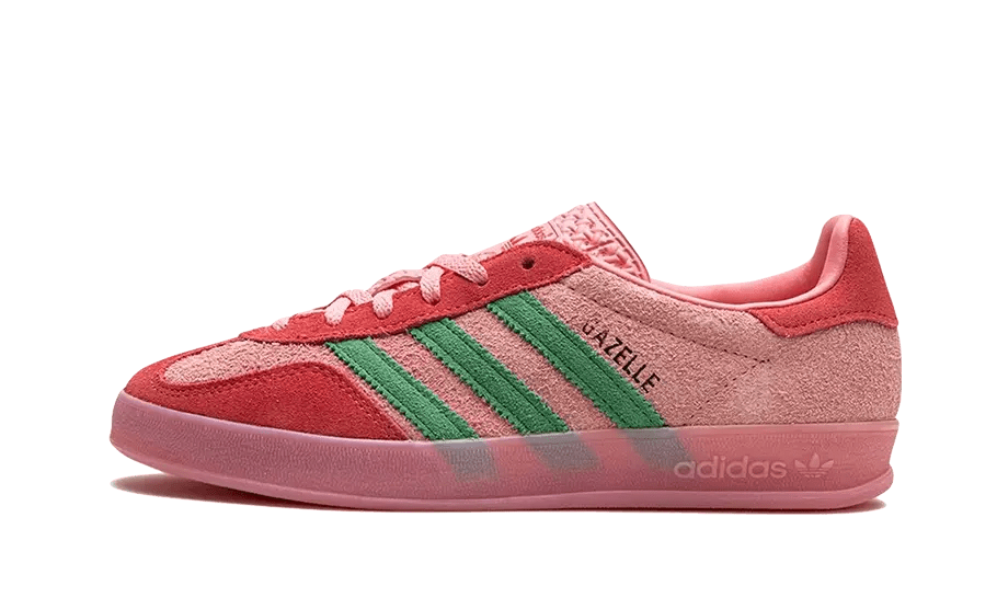 Adidas Gazelle Indoor Semi Pink Spark Preloved Scarlet IG6782 – sneaker autêntico da CollectKicks