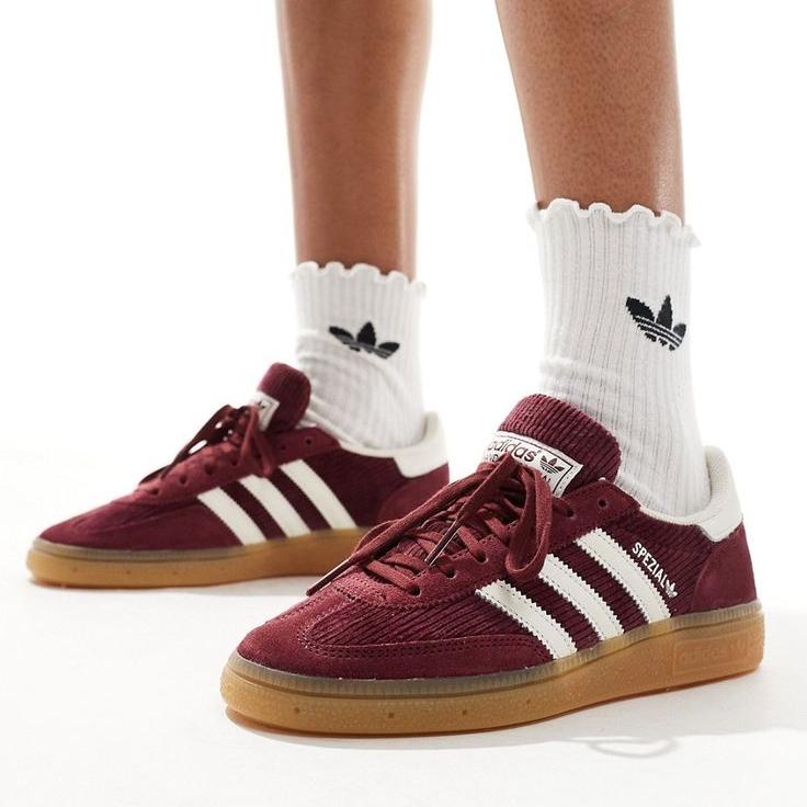 Adidas Handball Spezial Corduroy Shadow Red  – sneaker autêntico da CollectKicks