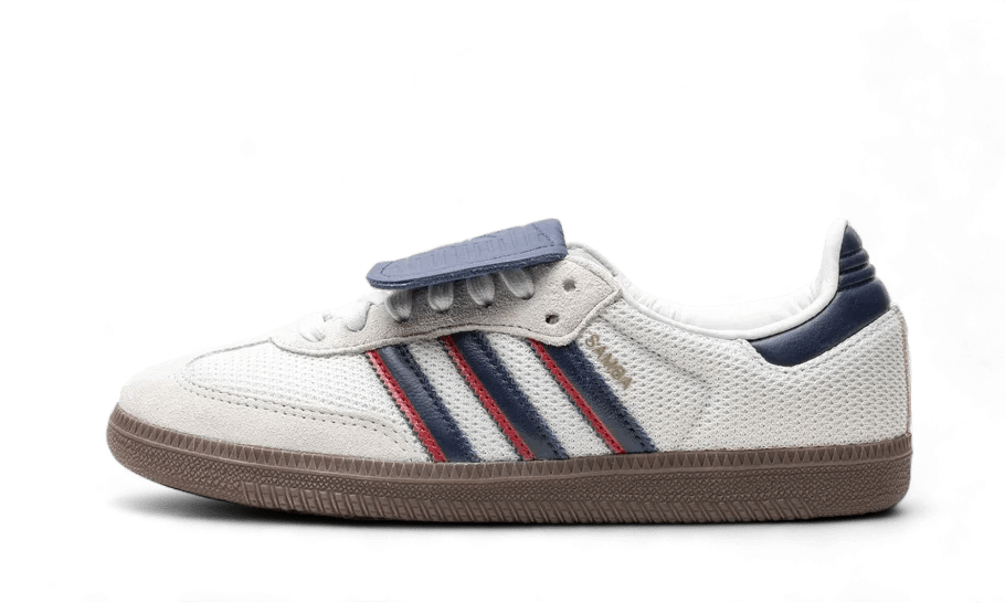 Adidas Samba LT Crystal White Dark Blue  – sneaker autêntico da CollectKicks