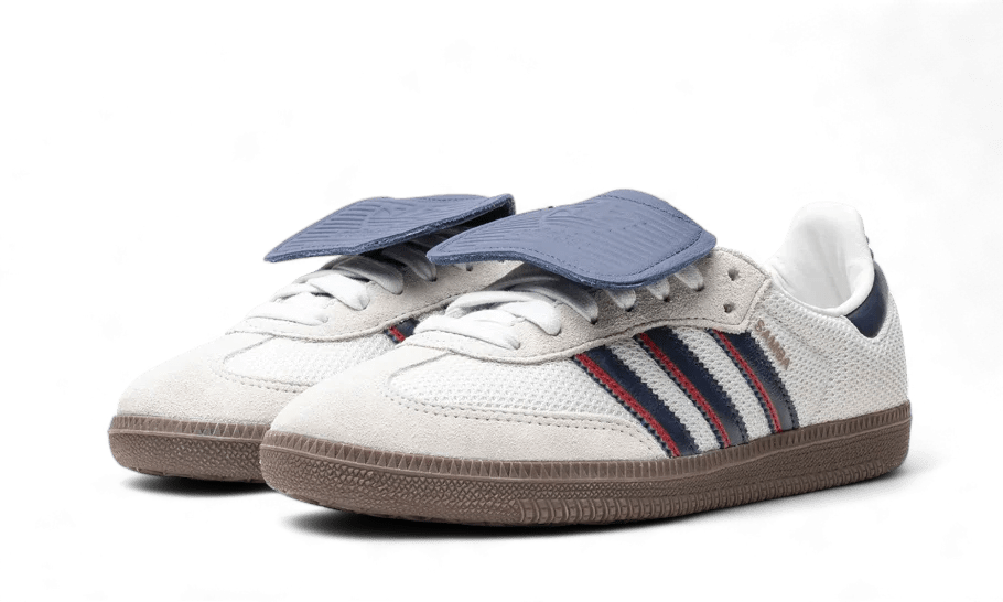 Adidas Samba LT Crystal White Dark Blue  – sneaker autêntico da CollectKicks