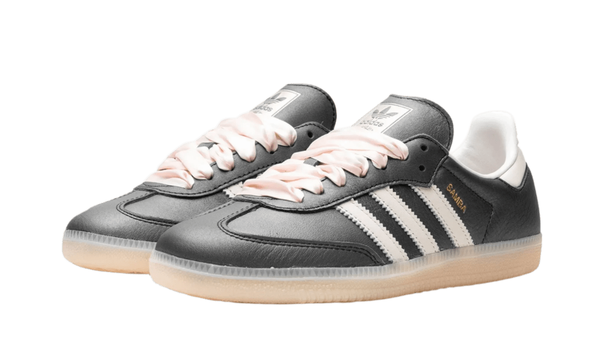 Adidas Samba OG Black Pink Ribbon Laces |IH8047| CollectKicks