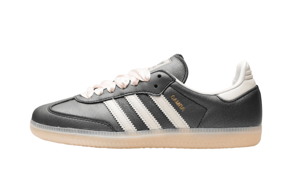 Adidas Samba OG Black Pink Ribbon Laces  – sneaker autêntico da CollectKicks