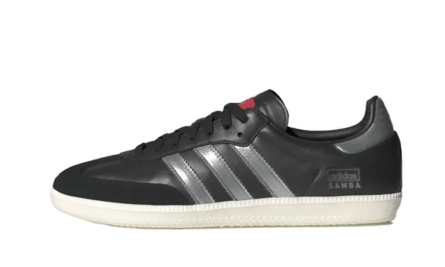 Adidas Samba OG Core Black Silver Metallic  – sneaker autêntico da CollectKicks