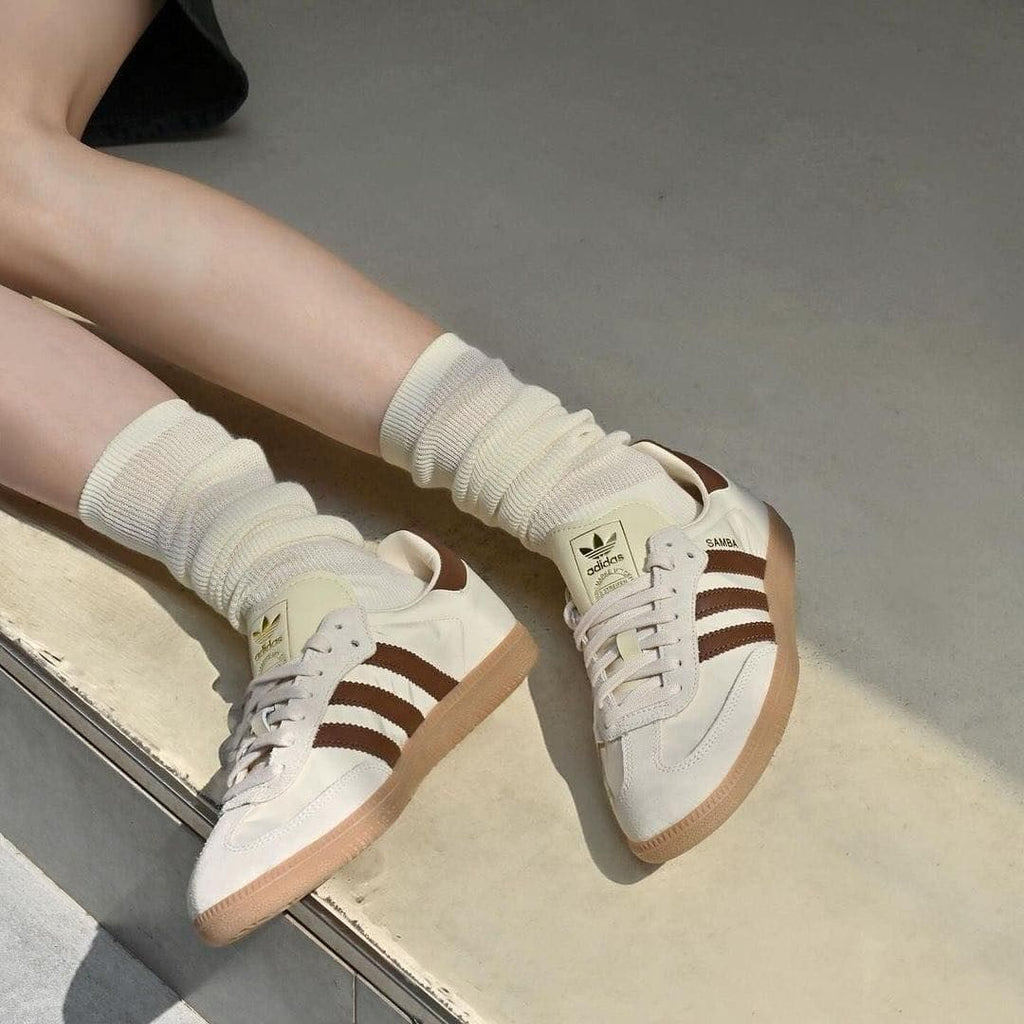 Adidas Samba OG Cream White Preloved Brown ID1447 – sneaker autêntico da CollectKicks