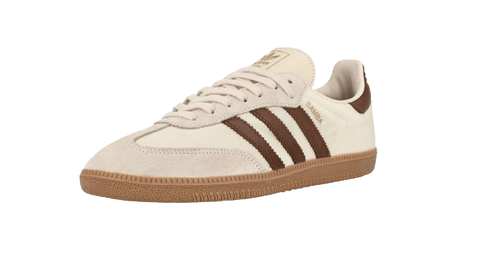 Adidas Samba OG Cream White Preloved Brown ID1447 – sneaker autêntico da CollectKicks