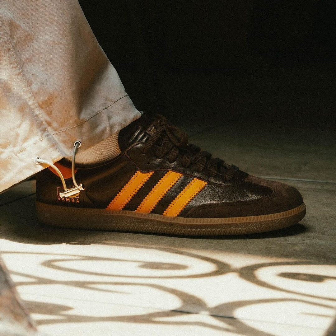 Adidas Samba OG Marrón Oscuro Usado Amarillo |IG6174| CollectKicks