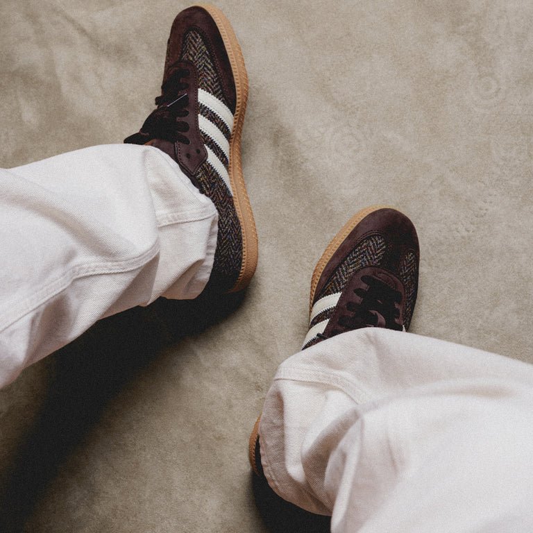 Adidas Samba OG Dark Brown Tweed  – sneaker autêntico da CollectKicks