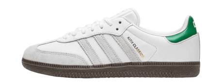 Adidas Samba OG Kith Classics White Green FX5398 – sneaker autêntico da CollectKicks