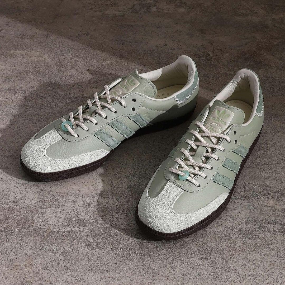 adidas gazelle silver green womens Adidas Samba OG Maha Half Green |IE0967| CollectKicks