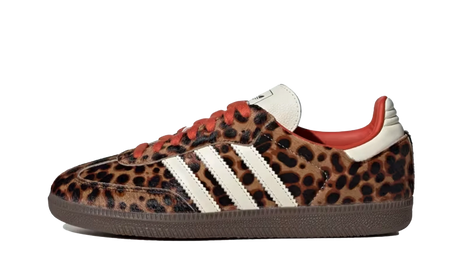 Adidas Samba OG Preloved Red Leopard  – sneaker autêntico da CollectKicks