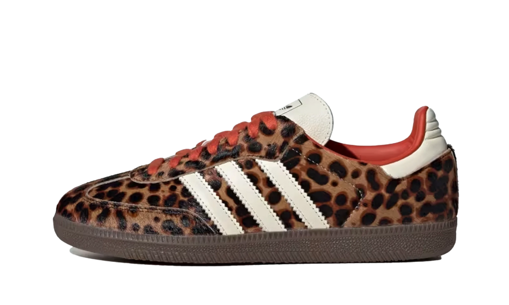 Adidas Samba OG Preloved Red Leopard  – sneaker autêntico da CollectKicks