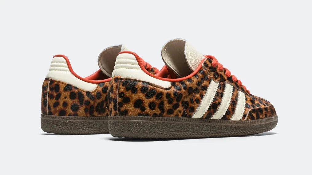Adidas Samba OG Preloved Red Leopard  – sneaker autêntico da CollectKicks