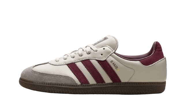 Adidas Samba OG Putty Gray Maroon |ID1482| CollectKicks