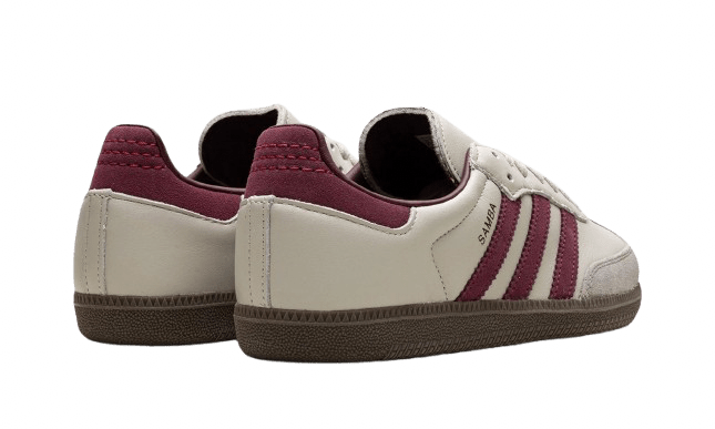 Adidas Samba OG Putty Grey Maroon  – sneaker autêntico da CollectKicks